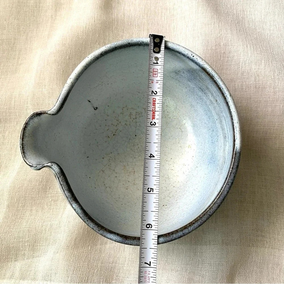 Vintage Glazed Stoneware Mixing Bowl - Picture 10 of 16